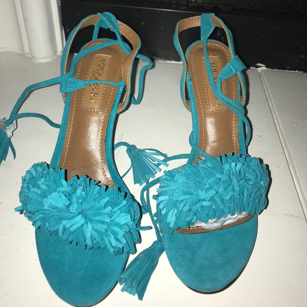 Brand new aquazzura heels